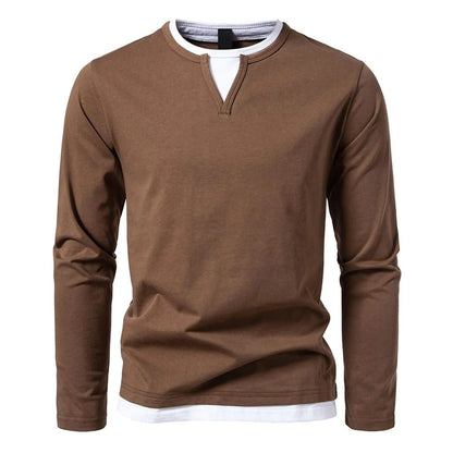 Terry | Long Sleeve Henley