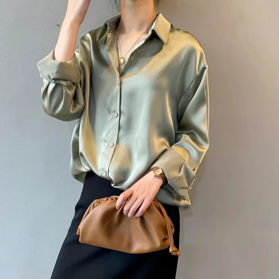 Luna | Satin Shirt