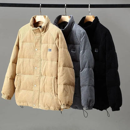 Jeff | Corduroy Puffer Jacket