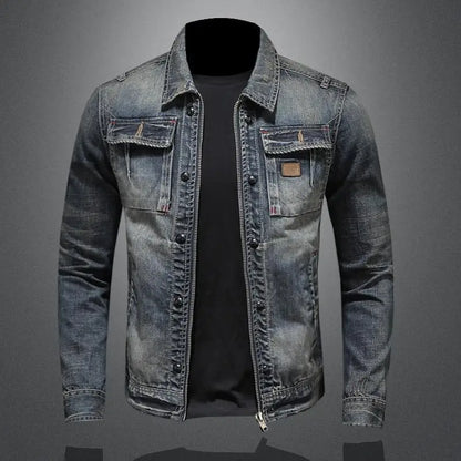 Mike | Retro Denim Jacket