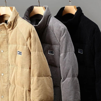 Jeff | Corduroy Puffer Jacket