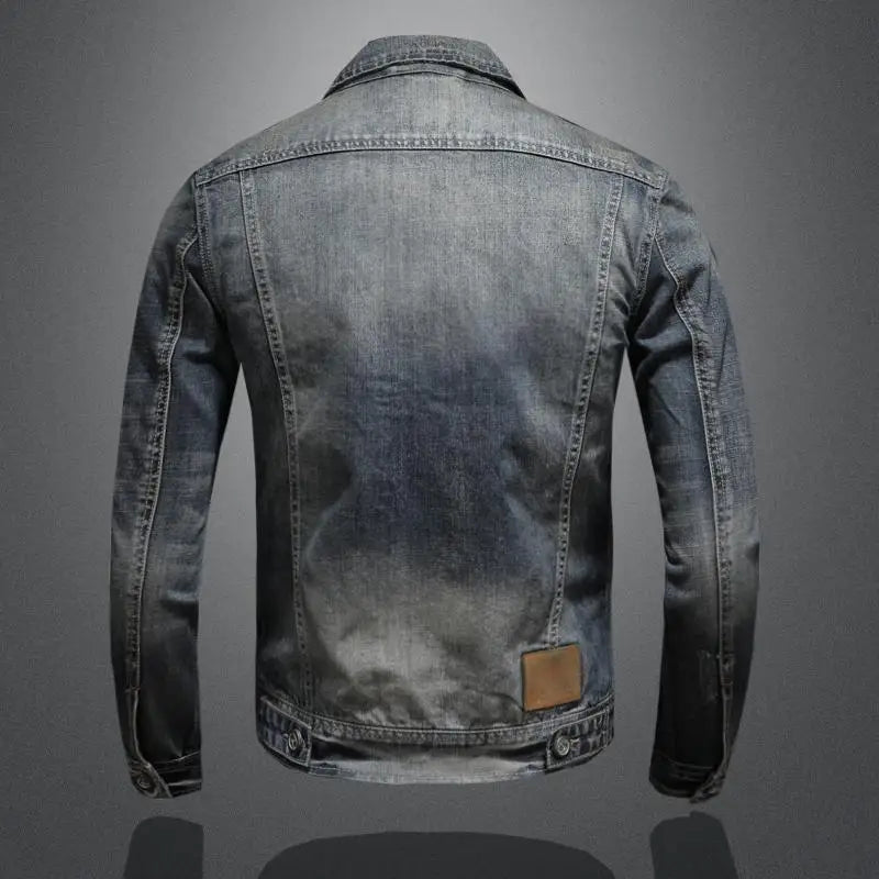 Mike | Retro Denim Jacket