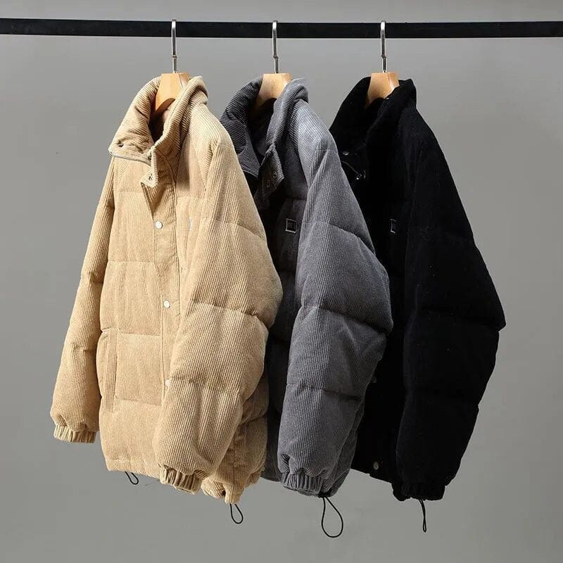 Jeff | Corduroy Puffer Jacket