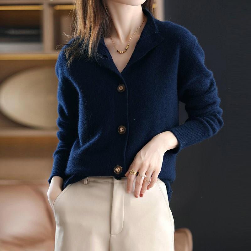 Ava | Luxe Knit Cardigan - Melvida Montréal