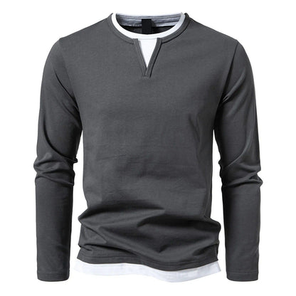 Terry | Long Sleeve Henley