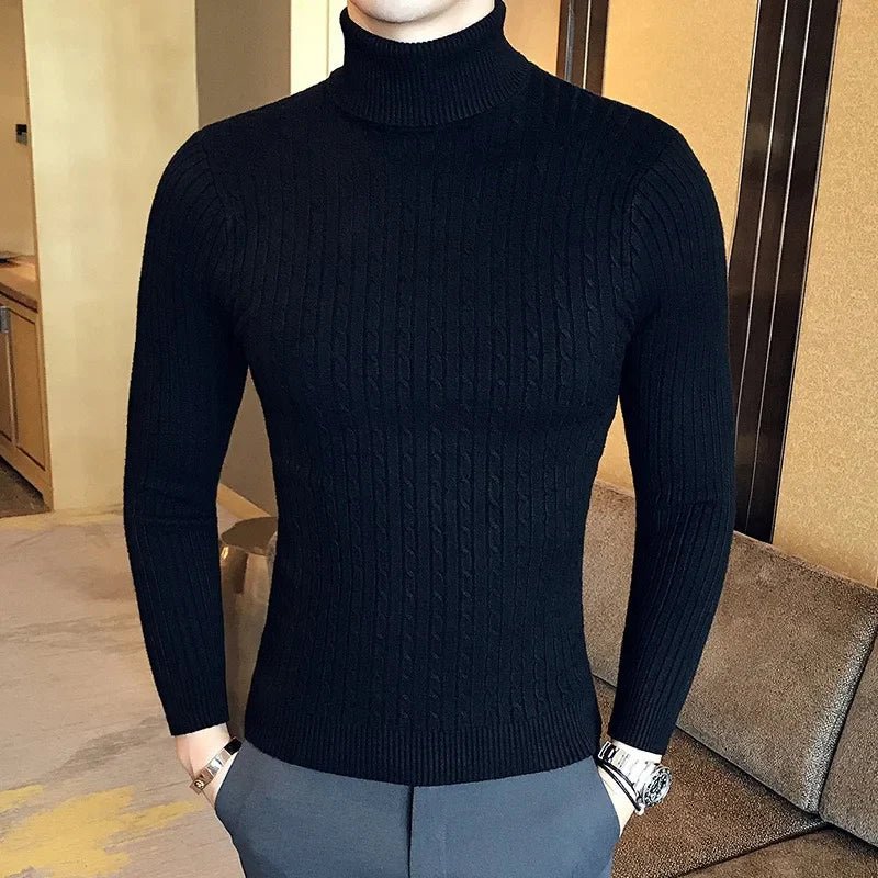 James | Turtleneck Sweater - Melvida Montréal