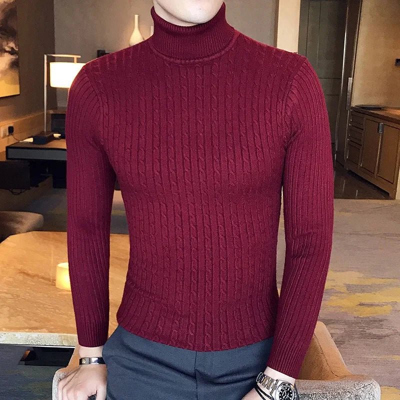 James | Turtleneck Sweater - Melvida Montréal