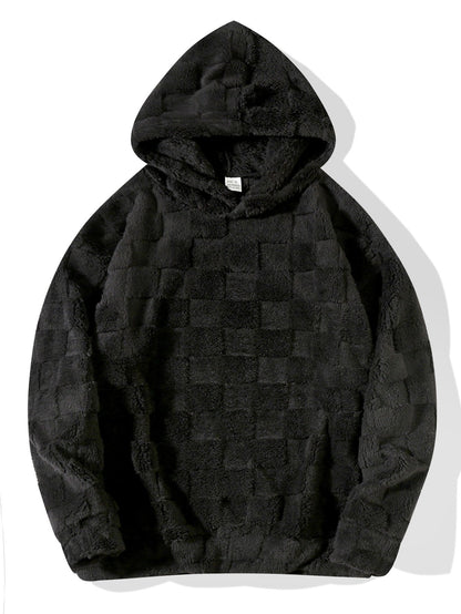 Xavier | Plaid Jacquard Unisex Hoodie